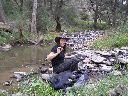 fossicking for gold in the ophir goldfield